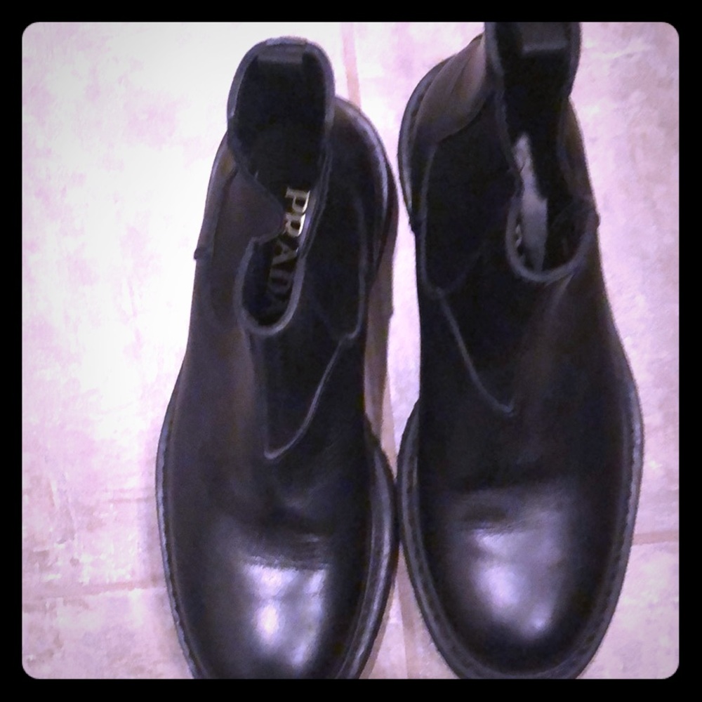 Prada Chelsea boots